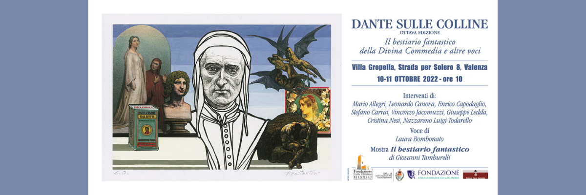 10 e 11 ottobre diretta streaming per Dante sulle colline
