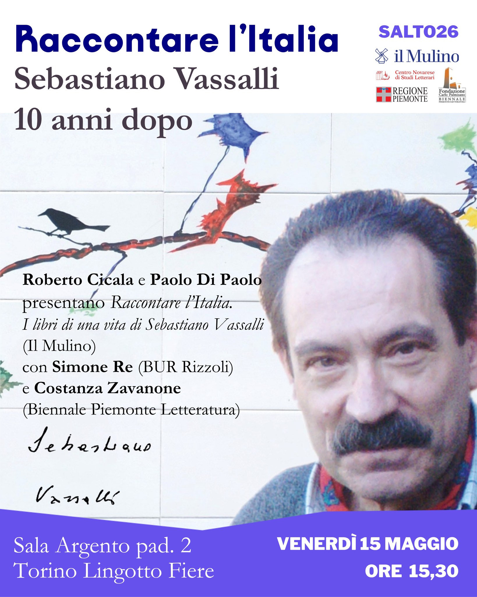 Evento di Sebastiano Vassalli 1941-2015