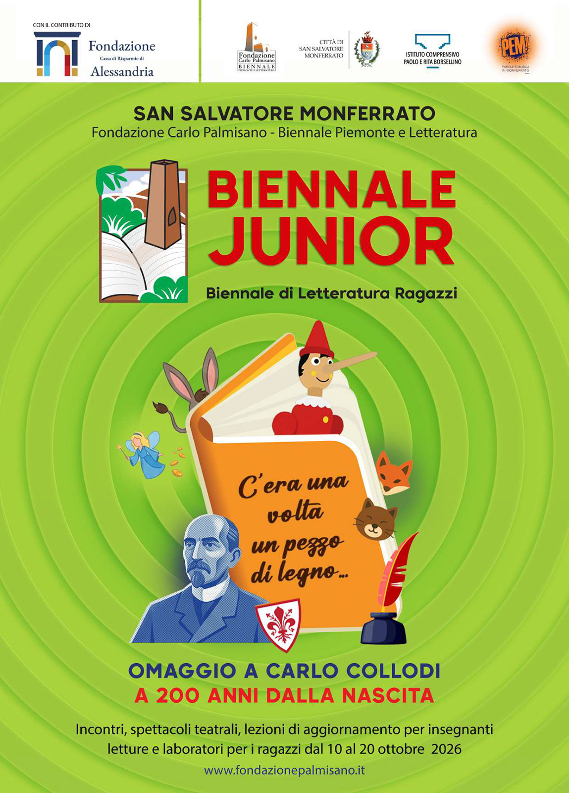 BIENNALE JUNIOR 2026 san salvatore monferrato